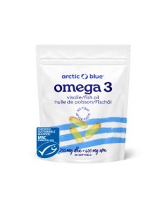 Omega-3 Visolie DHA & EPA (Arctic Blue) 60caps