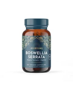 Boswellia Serrata, Turmeric & Black Pepper Extract 60 capsules - Ayurvediq