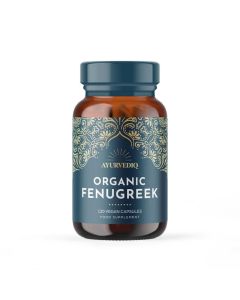 Organic Fenugreek 120 capsules - Ayurvediq