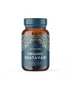 Organic Shatavari 120 capsules - Ayurvediq