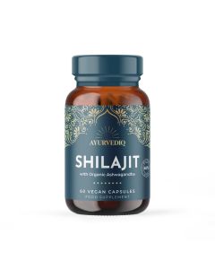 Shilajit Extract & Ashwagandha 60 capsules - Ayurvediq