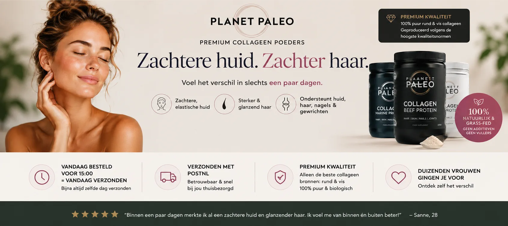 Collageen poeder kopen bij Groen & Gezond Webshop!